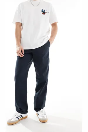 ASOS Pantalones chinos lavado holgados de