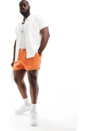 ASOS Shorts de baño cortos naranjas de