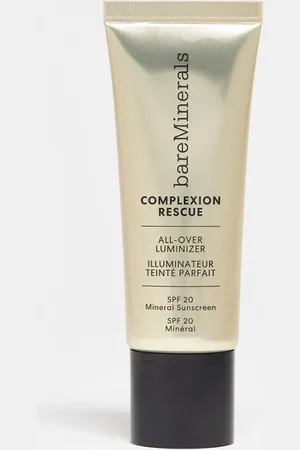 bareMinerals Crema hidratante iluminadora con protección solar mineral FPS 20 Complexion Rescue All-Over Luminizer de -Rosa