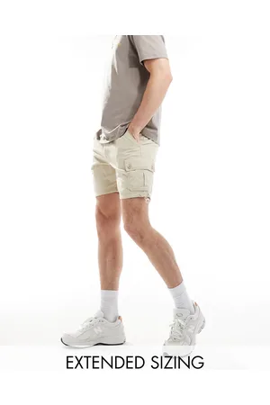 ASOS Pantalones cortos cargo de corte slim de - neutro