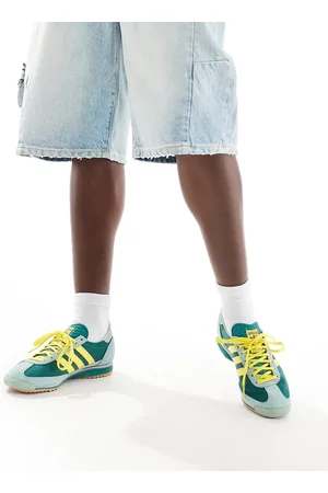 adidas Zapatillas de deporte verdes y amarillas SL 72 OG de