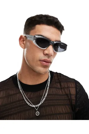 ASOS Gafas de sol estilo deportivo con montura degradada de