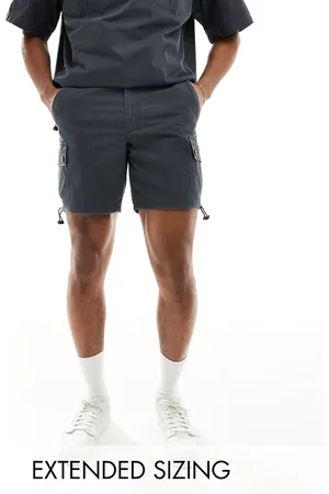 ASOS Pantalones cortos cargo lavado de corte slim de tejido antidesgarros de (parte de un conjunto)
