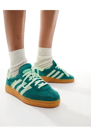 adidas Zapatillas de deporte verdes con suela de goma Handball Spezial de