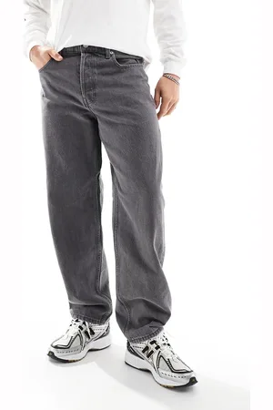 Only & Sons Vaqueros gris tintado holgados Five de