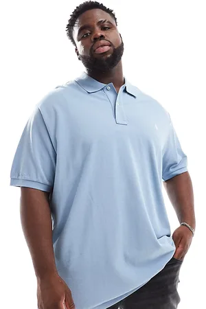 Ralph Lauren Polo de corte custom con logo de piqué Icon de Big & Tall