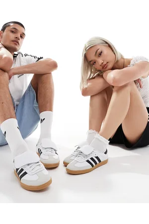 adidas Zapatillas de deporte blancas Samba LT de