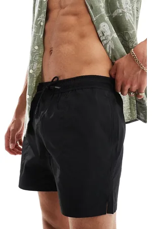 River Island Slips de baño negros de