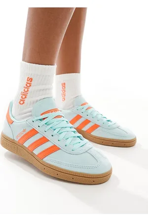 adidas Zapatillas de deporte aguamarina y naranjas con suela de goma Handball Spezial de -Multicolor