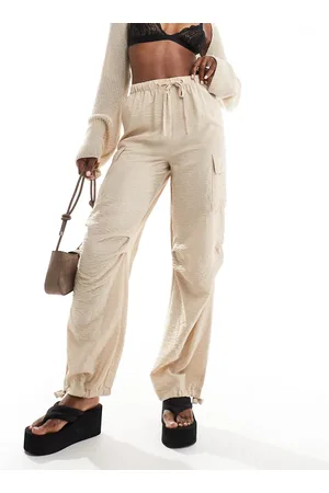 New Look Joggers cargo color de -Beis neutro