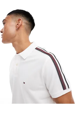 Tommy Hilfiger Polo con detalle de cinta de