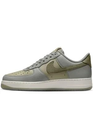 Nike Zapatillas de deporte de tonos verdes Air Force 1 