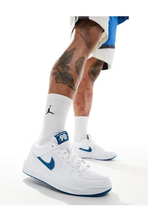 Jordan Zapatillas de deporte blancas y azules Stadium 90 de
