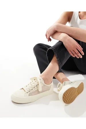 Fred Perry Zapatillas de deporte color de malla Hughes de -Beis neutro
