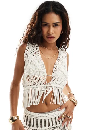 ASOS Chaleco de croché de