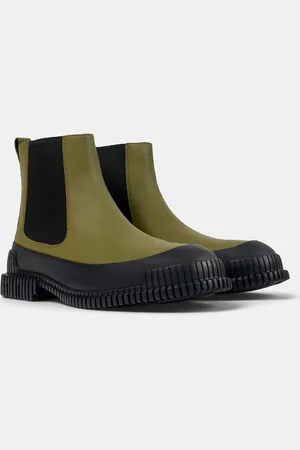 Camper Botines Chelsea multicolores acolchados de cuero de