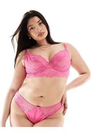 Ivory Rose Lingerie Sujetador balconette de copas grandes C-H sin relleno de encaje Valetta de Ivory Rose