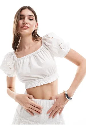 Style Cheat Top amplio con bordado inglés de (parte de un conjunto)
