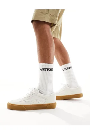 Vans Zapatillas de deporte blanco hueso con suela de goma Rowley Classic de