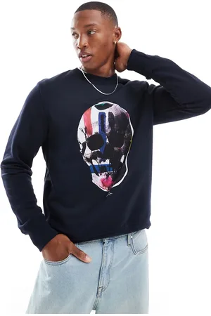 Paul Smith Sudadera de corte estándar con estampado de calavera de