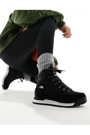 The North Face Botas de senderismo negras y blancas impermeables Back-to-Berkeley IV de -Negro