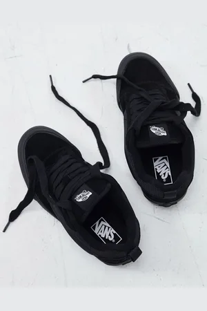 Vans Zapatillas deportivas con suela gruesa en triple negro Knu Skool de