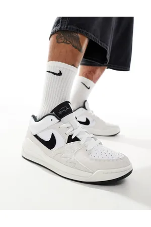 Jordan Zapatillas de deporte blancas y negras Stadium 90 de