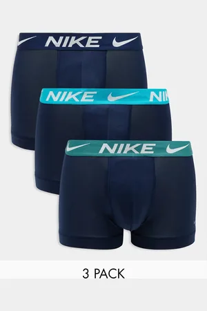 Nike Pack de 3 calzoncillos con cinturilla en contraste de microfibra Essential Dri-FIT de