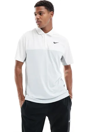 Nike Polo y gris Dri-FIT Victory de