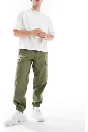 New Balance Joggers cargo verdes de sarga de