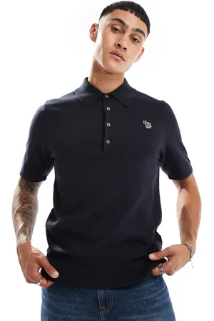 Paul Smith Polo con logo de cebra de punto de