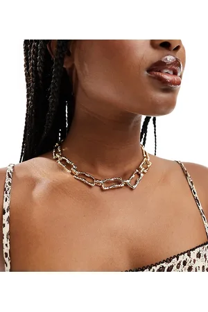 8 Other Reasons Collar de cadena gruesa chapado en oro de