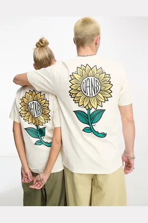 Vans Camiseta blanco hueso Planta de