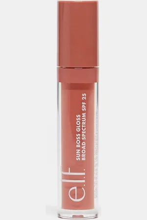e.l.f. Brillo de labios con FPS 25 Sun Boss Gloss de : Tono Peachy Kween-Naranja