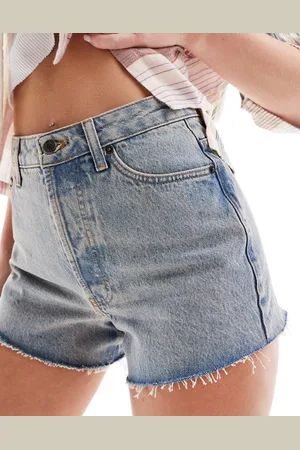 Topshop Pantalones cortos vaqueros descoloridos Lover de