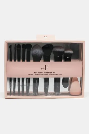 e.l.f. Set de diez brochas de maquillaje Ten Out Of Ten de