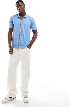 Paul Smith Polo abotonado de punto de