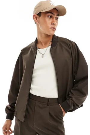 ASOS Chaqueta bomber de vestir con detalle de bolsillos de (parte de un conjunto)