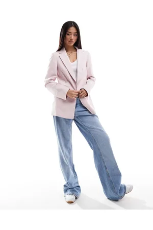 Miss Selfridge Americana rosa empolvado de