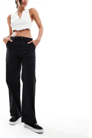 Vans Pantalones negros holgados de estilo carpintero Union de