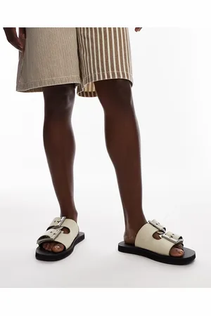 Topshop Sandalias de cuero con hebillas gruesas Kiara de