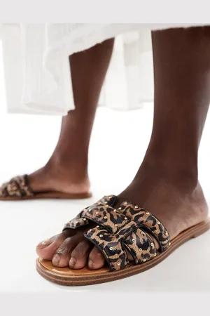 Aldo Sandalias acolchadas con estampado de leopardo Elenaa de -Marrón