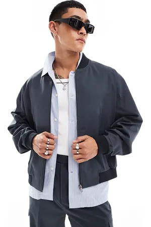 ASOS Chaqueta bomber de vestir con detalle de bolsillos de (parte de un conjunto)