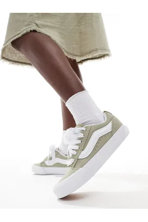 Vans Zapatillas deportivas beis claro con suela gruesa Knu Skool de -Blanco