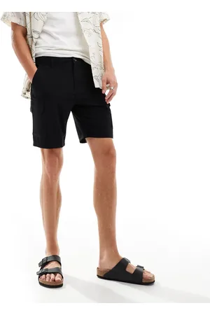 New Look Pantalones cortos negros de sirsaca de