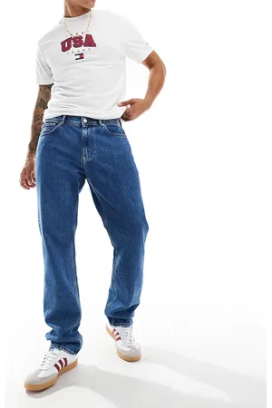 Tommy Hilfiger Vaqueros de corte recto holgado con lavado medio Ethan de -Azul