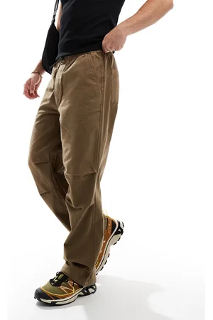 Only & Sons Pantalones lavado de corte suelto de mezcla de lino de