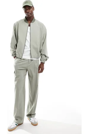 ASOS Chaqueta bomber de vestir verde de (parte de un conjunto)