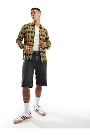 Paul Smith Sobrecamisa verde con estampado tie dye de (parte de un conjunto)