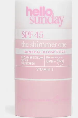 Hello Sunday Protector solar mineral en barra con FPS 45 The Shimmer One de 20 g de